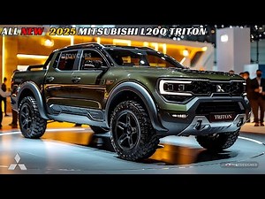 🚀Revolutionize Your Ride - 2025 Mitsubishi L200 Triton New Redesigned Unleashed!