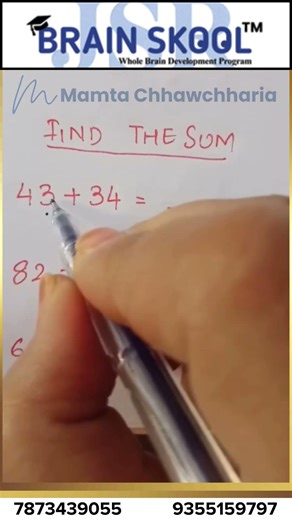 🧠 Find the Sum – Smart & Fast Calculation Trick! ✨