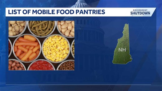 NH governor announces list of mobile food pantries for SNAP recipients amid government shutdown