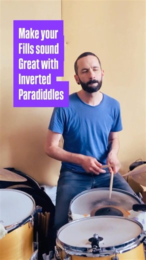 Make Your Fills Sound Great with Inverted Paradiddles