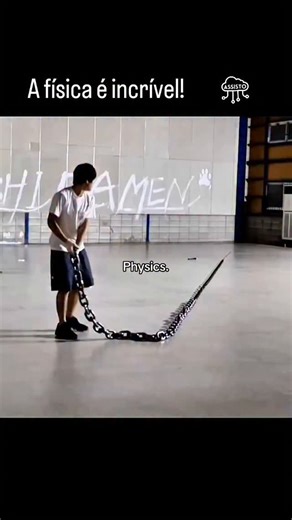 Assisto Conhecimento on Instagram: "FÍSICA👉🏻 👁️‍🗨️ Assistimos a esse vídeo no Instagram @sciencestik que mostra alguns experimentos de física, e diz: "A Maior Contadora de Histórias do Universo". A física não apenas explica o que acontece, mas também revela por que acontece. Ela conecta o caos e a ordem, transformando a curiosidade em compreensão e a imaginação em verdade. ❤️ Gostou? Curte e Compartilhe para ajudar a levar esse conteúdo para mais pessoas! 👣 E siga a gente para mais! @assist