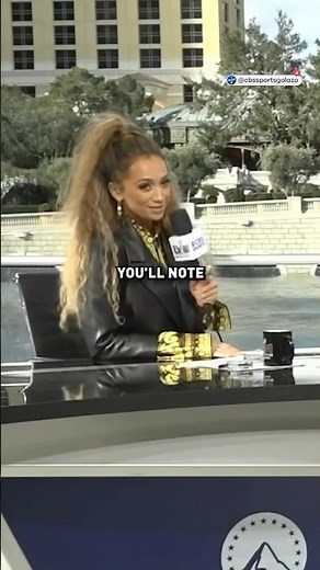 Kate Abdo being nice to Micah for once?! 😆