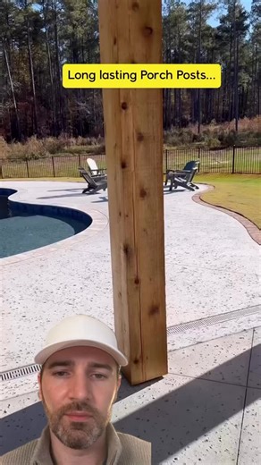 Is this a good way to prevent rot? What do you think? #carpenter #carpentry #tradesmen | Mavish Homes