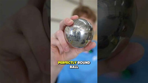 Turning aluminum foil into a perfect metal ball
