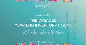 The dreaded end of year inventory count - you got this and I'm here to help.
