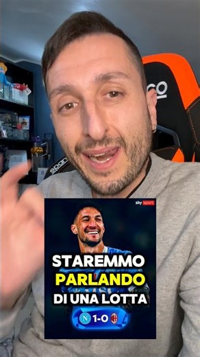 🤯 Napoli-Milan 1-0‼️ #sscnapoli #milan #serieA #football #gabboman