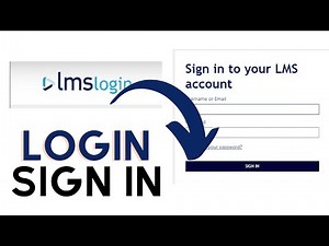 How to Login LMS Account? Sign In to your LMS Account | LMS Portal Login
