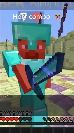 What in the combo😭 #minecraft #swordpvp #minecraftcombos #voidsent #pvp