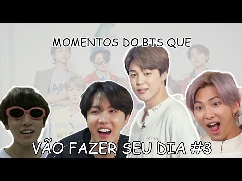 Momentos engraçados do BTS que irão fazer seu dia #3