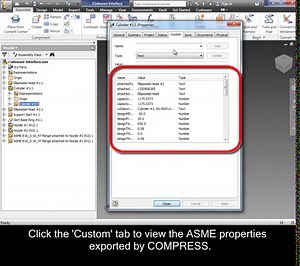 Integrate COMPRESS With Autodesk Inventor