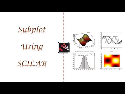 SCILAB TUTORIAL | SUBPLOT IN SCILAB | SCILAB BEGINNERS VIDEO LECTURE