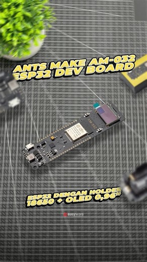 Bikin Project IoT Portable Gak Pake Ribet! Pakai Board Ini!🕹️ #esp32 #diyprojects #electronics