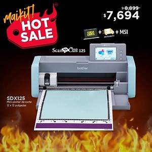 🔥El único plotter que corta y escanea es ScanNcut🔥 Aprovecha al máximo todas las ventajas que tienen sus dos modelos. 💥Ambos con capacidad de corte de hasta 3mm con su navaja estándar que ya está incluida. 🔥 Ideal para hacer etiquetas, cortar figuras impresas, viniles y su especialidad son #foamy y cartulinas gruesas. 🔥Descuentos que no volverás a ver 😱 #scanfans #scanncutmexico #scanncutbrother #plotterdecorte #scanner #manualidades #hazlotumismo | Maikit