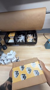 Packing a custom sticker order #autoparts #stickers #parts #asmr | AADesigns.co