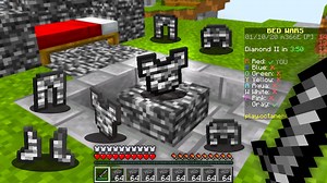 i secretly used bedrock armor in Minecraft Bedwars..