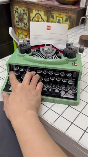 Lego 21327 #lego #樂高 #打字機 #ideas#toys #hk #cute#legolover #legoideas