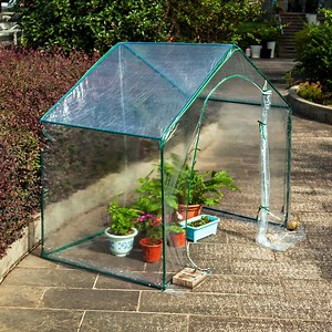 [Hot Item] High Quality Transparent PVC Plant Protector Pop up Mini Greenhouse for Flowers
