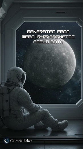 The Real Sound of Mercury 🌕 NASA MESSENGER Audio #shorts #space