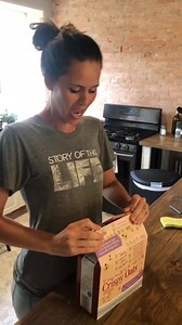 276K views · 2.7K reactions | I found this hack the other day for closing cereal boxes, so I did what anyone who's excited about a GENIUS hack does 路‍♀️ | Story of This Life | Facebook