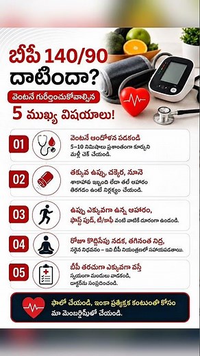 Blood Pressure 140/90? 5 Immediate Tips to Help Manage High BP | Hypertension Awarenes