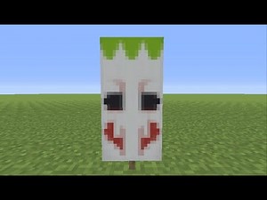 Tuto minecraft comment faire une bannière joker