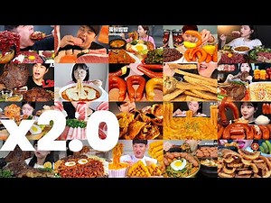 🥵 satisfying mouth dripping *big bites* mukbang asmr compilation pt. 6