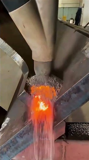 This Welding Looks Invisible! 😳🔥 | Submerged Arc Welding Explained #shorts