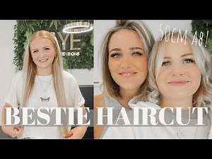 Ich schneide meine Haare ab 💇🏼‍♀️| -50cm | Frisörvlog mit ‪@kobexmone‬