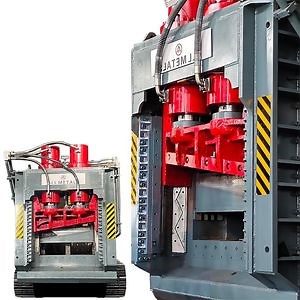 [Hot Item] Automatic Metal Scrap Baling Shear Mobile Scrap Sheet Cutting Hydraulic Metal Waste Shearing Machine