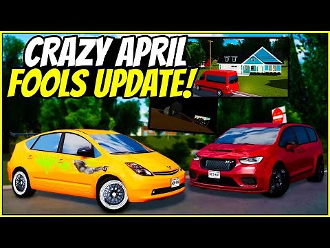 HUGE APRIL FOOLS UPDATE!! - LIMITED CARS?! - MAP UPDATE!! - Greenville Wisconsin Roblox