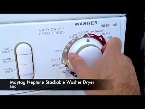 Maytag Neptune Stackable Washer Dryer