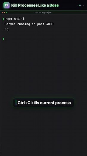 Force kill any stuck process in 3 seconds #Shorts