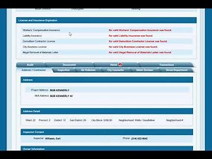 Demolition Permits - Permit Application Inspection