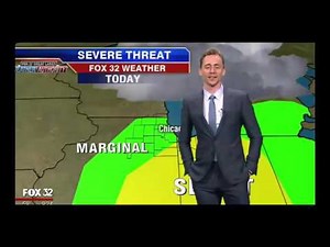 The Funniest Weather Report Ever (kind of) !