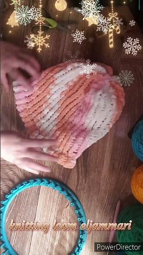 knitting loom for beginners step by step _ hat