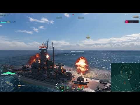 WoWS different caliber gun sounds