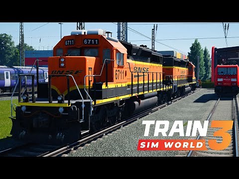 Cold Starting the SD40 2 - Train Sim World 3