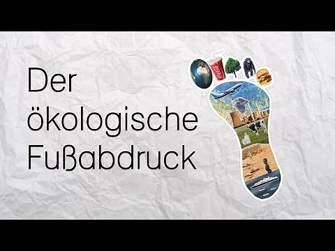 Der ökologische Fußabdruck - einfach erklärt
