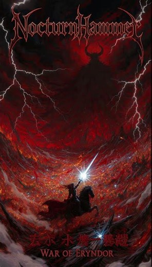 NocturnHammer–War of Eryndor| エリンドールの戦い | Epic Fantasy Battle Metal (Power Metal / Metalcore) #metal