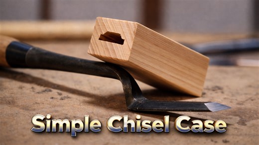 Build a clean and practical chisel storage case