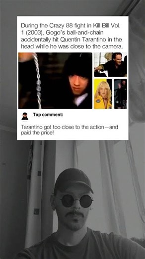 Gogo's Ball and Chain Mishap in Kill Bill Vol 1