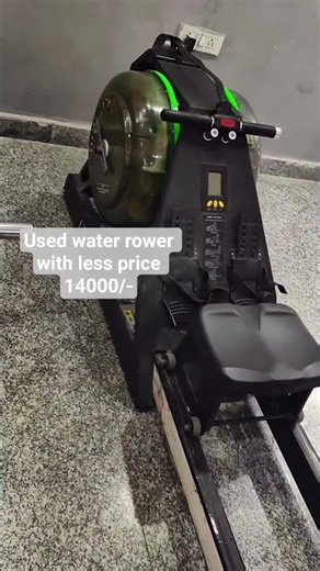 Used water rower #waterrower #rower #gym #dumble #vuralshorts #dumbleworkout #gymequipment