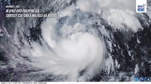 545K views · 12K reactions | SATELLITE VIDEO NG BAGYONG UWAN Makikita sa satellite imagery kahapon November 7, 2025 ang mabilis at patuloy na paglakas ng Bagyong #UwanPH habang nasa katubigan ng Pilipinas. Patuloy na mino-monitor ng PAGASA ang nasabing bagyo sa loob ng Philippine Area of Responsibility (PAR). Posibleng maging isang super typhoon ito mamayang gabi o bukas, ayon sa ahensiya. COURTESY: CSU/CIRA & JMA/JAXA via Reuters | GMA News | Facebook
