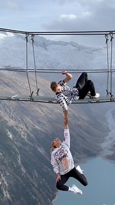 2.4M views · 7.8K reactions | Let it Go 欄 #love #challenge #couple #hiking #mountains | Simon Brunner | Facebook