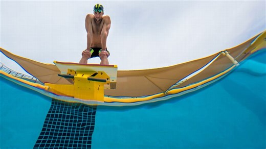 Michael Phelps' Final Turn