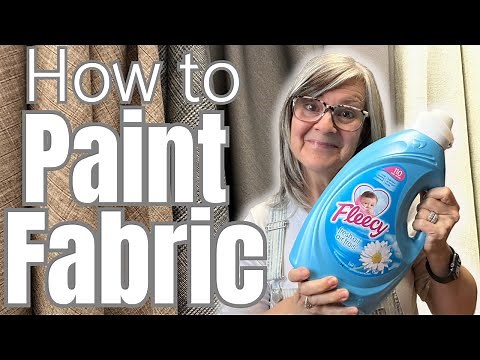 How To Paint Fabric Furniture The Easy Way
