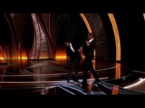 Will Smith slaps Chris Rock during Oscars ceremony