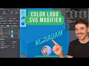 *EASY* How to Add a Color SVG Logo to a 3D Print Model in Bambu Studio (Color Modifier)