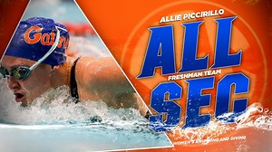🔸 2020 All-Freshman Team 🔸 Kathleen Golding & Allie Piccirillo #GoGators 🐊 | Florida Gators Swimming & Diving