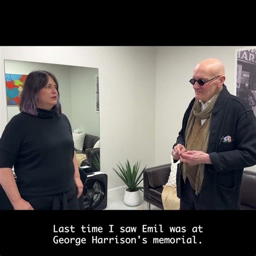 Elton John's percussionist on the set of the Elton John Band documentary 🤘